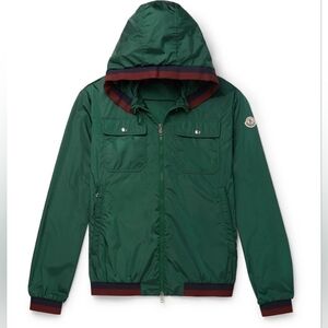 Genuine Moncler Green Windbreaker Jacket